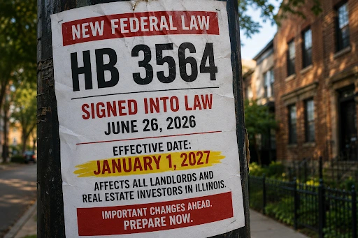 HB 3564 Is Now Law: January 2027 Changes for All Illinois Landlords